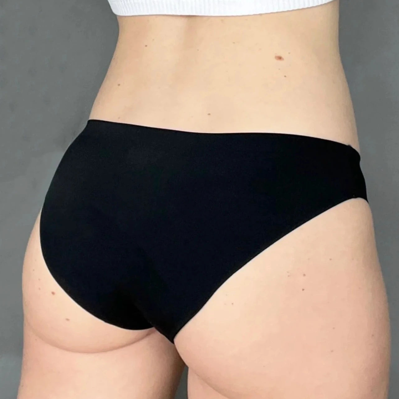 Jasmine Seamless Bikini - Onyx Black